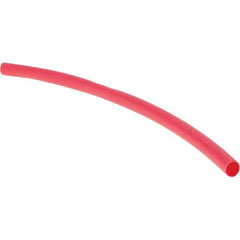 Value Collection - 6" Long Heat Shrink Electrical Tubing - Red - All Tool & Supply