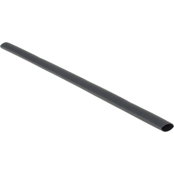 Value Collection - 12" Long Heat Shrink Electrical Tubing - Black - All Tool & Supply