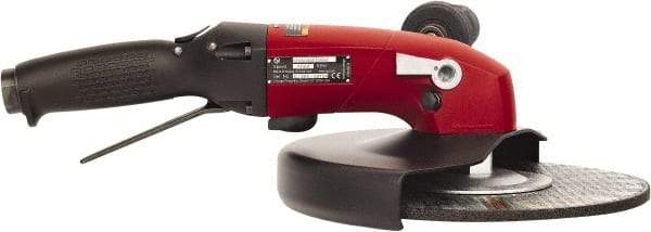 Chicago Pneumatic - 9" Wheel Diam, 6,000 RPM, Pneumatic Angle & Disc Grinder - 5/8-11 Spindle, 80 CFM - All Tool & Supply