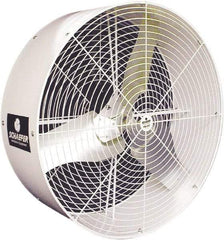 Schaefer Ventilation Equipment - 36" Blade, 1/2 hp, 11,400 CFM, Industrial Circulation Fan - Ceiling Mount, 1 Speed - All Tool & Supply