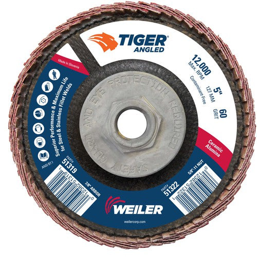 5 TIGER ANGLED CERAMIC - All Tool & Supply