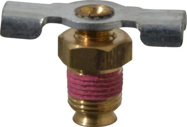 Value Collection - Steel Wing Nut Valve Drain Cock & Shutoff Valve - 1/8 Thread, 200 Max psi - All Tool & Supply