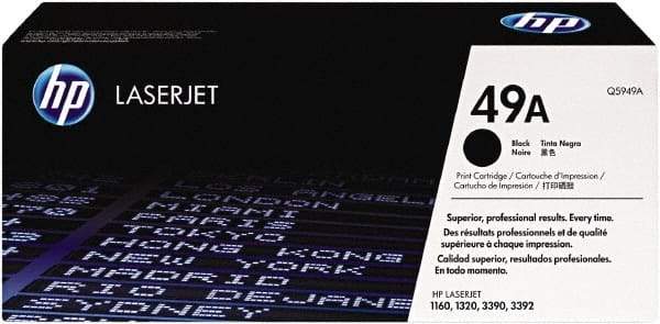 Hewlett-Packard - Black Toner Cartridge - Use with HP Laserjet 1160, 1320, 1320 N, 1320 Nw, 1320 T, 1320 Tn, 320n, 1320nw,1320t, 1320tn, 3390, 3392 - All Tool & Supply