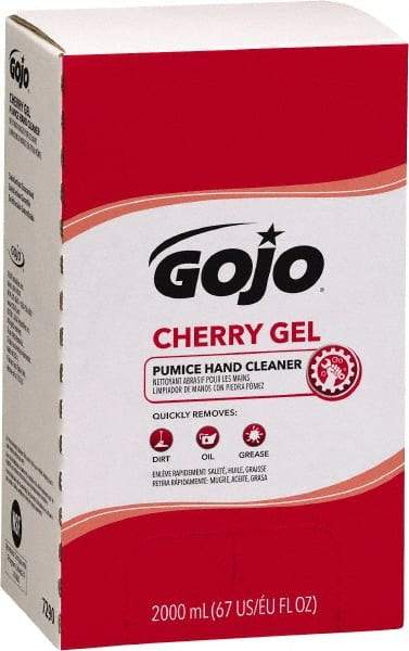 GOJO - 2 L Dispenser Refill Gel Hand Cleaner - Red, Cherry Scent - All Tool & Supply