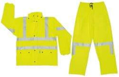 MCR Safety - Size XL, Lime, Rain, Disposable Encapsulated Suit - No Pockets - All Tool & Supply