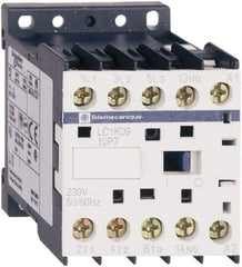 Schneider Electric - 3 Pole, 120 Coil VAC at 50/60 Hz, 16 Amp at 690 VAC, 20 Amp at 440 VAC and 9 Amp at 440 VAC, IEC Contactor - CSA, RoHS Compliant, UL Listed - All Tool & Supply