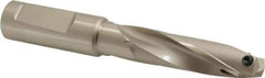 Guhring - 0.65 to 0.669" Diam, 54.1mm Max Depth, 3/4" Shank Diam, 80mm Flute, Replaceable Tip Drill - HT 800 WP Insert, Series 4107 - All Tool & Supply