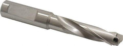 Guhring - 17/32 to 0.551" Diam, 44.6mm Max Depth, 5/8" Shank Diam, 66mm Flute, Replaceable Tip Drill - HT 800 WP Insert, Series 4107 - All Tool & Supply