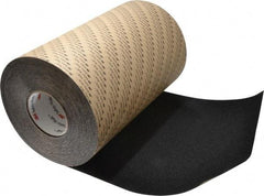 3M - Black Solid Color Anti-Slip Vinyl Tape - 12" Wide x 60' Long - All Tool & Supply