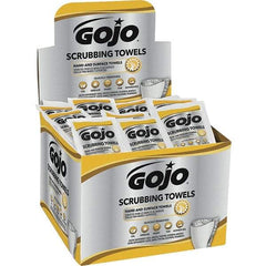 GOJO - Pre-Moistened Hand Cleaning Wipes - Packet, 8" x 8" Sheet Size, Red - All Tool & Supply