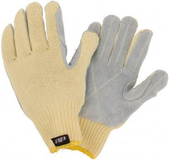 PIP - Size L, ANSI Cut Lvl A4, Cut Resistant Gloves - Yellow/Gray - All Tool & Supply