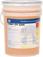 Master Fluid Solutions - Trim OV 2200, 5 Gal Pail Cutting & Grinding Fluid - Straight Oil, For Thread Rolling - All Tool & Supply