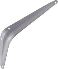 National Mfg. - 100 Lb Capacity, Gray Shelf Brackets - 6" Long x 8" High x 1.667" Wide - All Tool & Supply