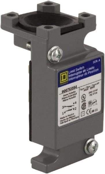 Square D - 4.2 Inch Long, Zinc Body, Limit Switch Plug In Unit - For Use with 9007, 9007C - All Tool & Supply