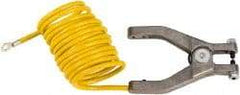 Justrite - Drum Bondwires End Style: Hand Clamp + " Terminal Length (Feet): 10.00 - All Tool & Supply