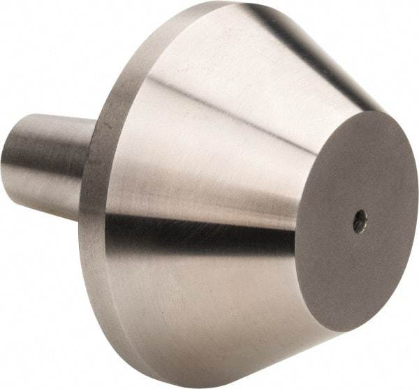 Riten - 5MT Taper, 1-1/2 to 2-3/4" Point Diam, Hardened Tool Steel Lathe Bull Nose Point - 1-5/8" OAL - All Tool & Supply