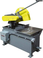 Kalamazoo - 20" Blade Diam, 1" Arbor Hole, Straight Chop & Cutoff Saw - 2,500 RPM, 15 hp, 220/440 Volts, 3 Phase - All Tool & Supply