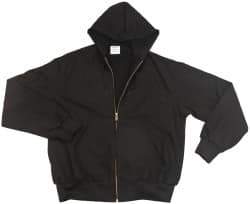 PRO-SAFE - Size XL General Purpose Jacket - Black, Cotton, Zipper Closure - All Tool & Supply