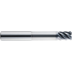 ‎1″ End Mill 6FL .090R TX - T-CARB 1x1x1-1/4x6 - Exact Industrial Supply