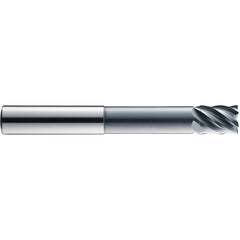 ‎1″ End Mill 6FL SQ TX - T-CARB 1x1x1-1/4x6 - Exact Industrial Supply