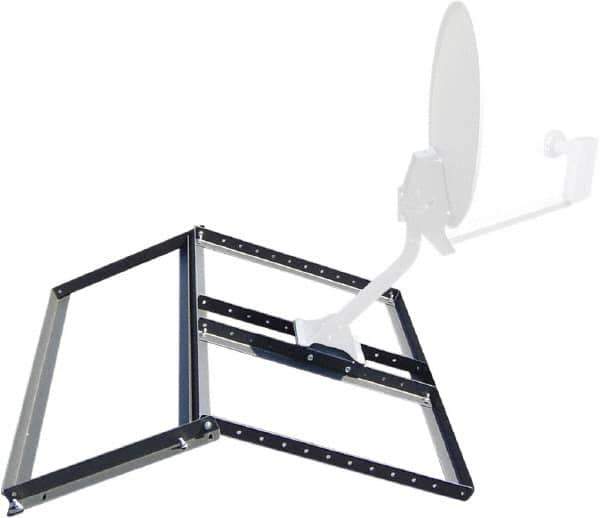 Video Mount - Security Camera Non-Penetrating Pitched Roof Mount - 41" Long, Dark Gray - All Tool & Supply