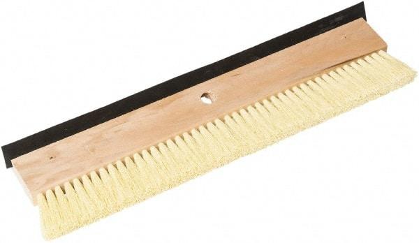 SEYMOUR-MIDWEST - Polypropylene Surface Preparation Coating Brush - 5" Wide, Wood Block, Tapered or Threaded Handle - All Tool & Supply