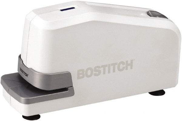 Stanley Bostitch - 25 Sheet Flat-Clinch Electric Stapler - White - All Tool & Supply