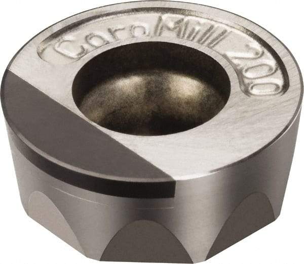 Sandvik Coromant - RCHT1204M0 PO Grade CB50 CBN Milling Insert - Uncoated, 3/16" Thick, 12mm Inscribed Circle, 6mm Corner Radius - All Tool & Supply