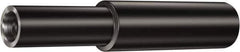 Sandvik Coromant - CoroMill 316 25mm Straight Shank Milling Tip Insert Holder & Shank - 80mm Projection, 0.7559" Neck Diam, 19.2mm Nose Diam, 80mm OAL, Steel Exx-Axx-SS Tool Holder - All Tool & Supply