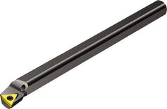 Sandvik Coromant - 0.6417" Min Bore Diam, 6" OAL, 1/2" Shank Diam, A..STFCR/L Indexable Boring Bar - Screw-On Holding Method - All Tool & Supply