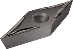 Sandvik Coromant - VCET220 UM Grade 1105 Carbide Turning Insert - TiAlN Finish, 35° Diamond, 1/4" Inscr Circle, 1/8" Thick, 0.2mm Corner Radius - All Tool & Supply