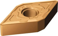 Sandvik Coromant - DNMG431 SM Grade 1125 Carbide Turning Insert - TiAlN/AlCr2O3 Finish, 55° Diamond, 1/2" Inscr Circle, 3/16" Thick, 1/64" Corner Radius - All Tool & Supply