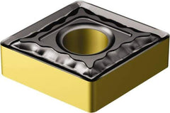 Sandvik Coromant - CNMG542 QM Grade 4315 Carbide Turning Insert - TiCN/Al2O3/TiN Finish, 80° Diamond, 5/8" Inscr Circle, 1/4" Thick, 1/32" Corner Radius - All Tool & Supply