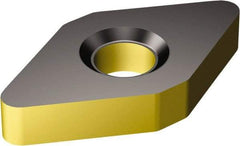 Sandvik Coromant - DNMA432 KR Grade 3210 Carbide Turning Insert - TiCN/AI2O3/TiN Finish, 55° Diamond, 1/2" Inscr Circle, 3/16" Thick, 1/32" Corner Radius - All Tool & Supply