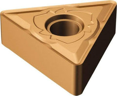 Sandvik Coromant - TNMG432 SM Grade 1115 Carbide Turning Insert - TiAlN/AlCr2O3 Finish, 60° Triangle, 1/2" Inscr Circle, 3/16" Thick, 1/32" Corner Radius - All Tool & Supply