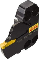 Sandvik Coromant - SL70-R/L123..A-HP-M Insert, 18mm Head Length, Modular Grooving Cutting Unit Head - Right Hand Cut, System Size 70, Through Coolant, Series CoroCut 1-2 - All Tool & Supply