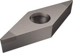 Sandvik Coromant - VBMW332 Grade CB20 CBN Turning Insert - Uncoated, 35° Diamond, 3/8" Inscr Circle, 3/16" Thick, 1/32" Corner Radius - All Tool & Supply