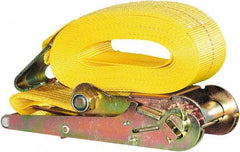 Buyers Products - 27' Long x 3" Wide, 15,000 Lb Basket Capacity, Nylon Web Sling - Yellow - All Tool & Supply