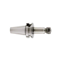 HAIMER - 0.5mm to 10mm Capacity, 70mm Projection, SK40 Taper Shank, ER16 Collet Chuck - 0.003mm TIR, Through-Spindle & DIN Flange Coolant - Exact Industrial Supply