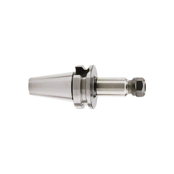 HAIMER - 1.5mm to 13mm Capacity, 70mm Projection, BT40 Taper Shank, ER20 Collet Chuck - 0.0001" TIR, Through-Spindle & DIN Flange Coolant - Exact Industrial Supply