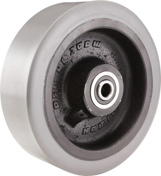 Hamilton - 12 Inch Diameter x 3 Inch Wide, Polyurethane on Cast Iron Caster Wheel - 4,700 Lb. Capacity, 4-1/4 Inch Hub Length, 1-1/4 Inch Axle Diameter, Tapered Roller Bearing - All Tool & Supply