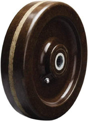 Hamilton - 8 Inch Diameter x 2 Inch Wide, Phenolic Caster Wheel - 1,400 Lb. Capacity, 2-3/16 Inch Hub Length, 1-3/16 Inch Axle Diameter, Plain Bore Bearing - All Tool & Supply