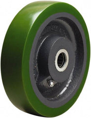 Hamilton - 6 Inch Diameter x 1-1/2 Inch Wide, Polyurethane on Cast Iron Caster Wheel - 850 Lb. Capacity, 1-3/4 Inch Hub Length, 3/4 Inch Axle Diameter, Straight Roller Bearing - All Tool & Supply