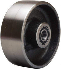 Hamilton - 5 Inch Diameter x 2 Inch Wide, Forged Steel Caster Wheel - 2,000 Lb. Capacity, 2-1/4 Inch Hub Length, 1/2 Inch Axle Diameter, Precision Ball Bearing - All Tool & Supply