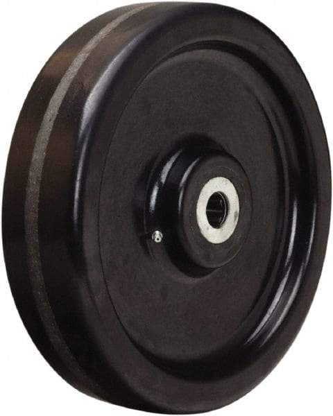 Hamilton - 12 Inch Diameter x 3 Inch Wide, Phenolic Caster Wheel - 3,500 Lb. Capacity, 3-1/4 Inch Hub Length, 1-15/16 Inch Axle Diameter, Plain Bore Bearing - All Tool & Supply