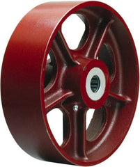 Hamilton - 10 Inch Diameter x 3-1/2 Inch Wide, Cast Iron Caster Wheel - 3,000 Lb. Capacity, 4-1/4 Inch Hub Length, 1 Inch Axle Diameter, Tapered Roller Bearing - All Tool & Supply