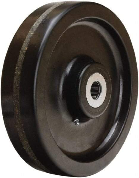 Hamilton - 10 Inch Diameter x 2-1/2 Inch Wide, Phenolic Caster Wheel - 2,500 Lb. Capacity, 3-1/4 Inch Hub Length, 1-1/4 Inch Axle Diameter, Straight Roller Bearing - All Tool & Supply