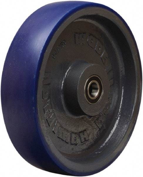 Hamilton - 12 Inch Diameter x 3 Inch Wide, Polyurethane on Cast Iron Caster Wheel - 3,800 Lb. Capacity, 3-1/2 Inch Hub Length, 3/4 Inch Axle Diameter, Tapered Roller Bearing - All Tool & Supply