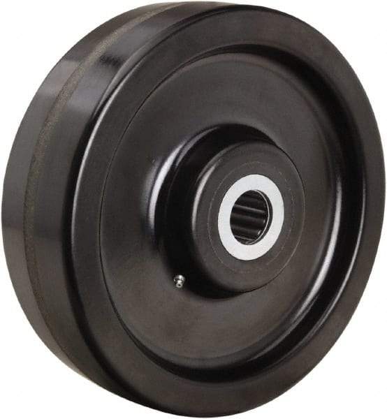 Hamilton - 12 Inch Diameter x 3-1/2 Inch Wide, Phenolic Caster Wheel - 4,000 Lb. Capacity, 4-1/4 Inch Hub Length, 1-1/4 Inch Axle Diameter, Straight Roller Bearing - All Tool & Supply