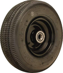 Hamilton - 12 Inch Diameter x 4-1/8 Inch Wide, Rubber Caster Wheel - 625 Lb. Capacity, 3-9/16 Inch Hub Length, 3/4 Inch Axle Diameter, Sealed Precision Ball Bearing - All Tool & Supply